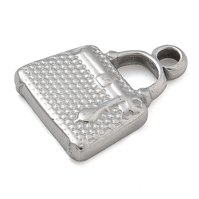 Anti-Tarnish 304 Stainless Steel Charms STAS-M084-01C-P-1