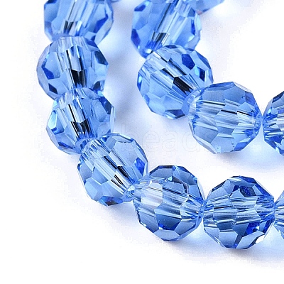 Transparent Glass Beads EGLA-A035-T6mm-D14-1