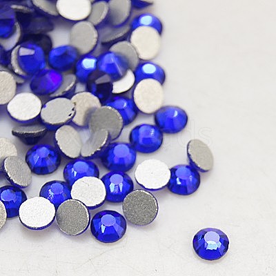 Glass Flat Back Rhinestone RGLA-C002-SS16-369-1