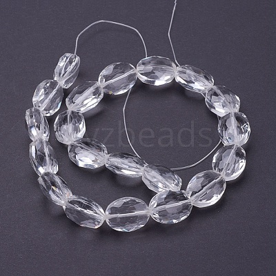 Glass Bead Strands GLAA-R196-16x12mm-01-1
