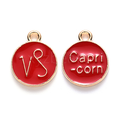 Alloy Enamel Pendants LS-X-ENAM-S124-01A-07E-1