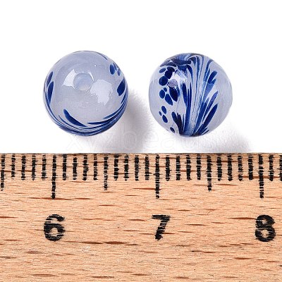 Handmade Lampwork Beads LAMP-T023-03A-05-1