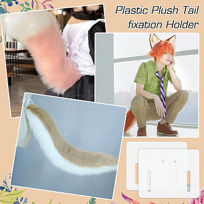 Plastic Card Holder AJEW-WH0473-36B-1