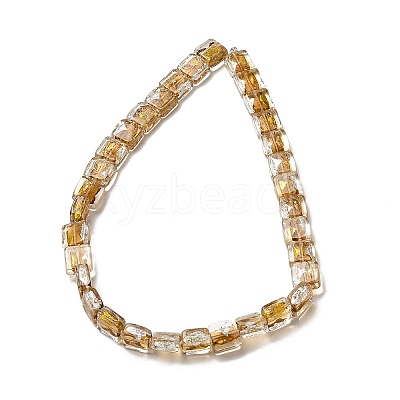 Handmade Gold Foil and Silver Foil Lampwork Beads FOIL-C001-01A-05-1