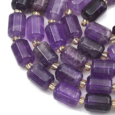 Natural Amethyst Beads Strands G-D103-A04-1