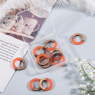 Resin & Wood Pendants RESI-OL0001-10D-1