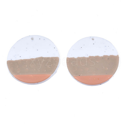Handmade Polymer Clay Pendants CLAY-N010-023-03-1