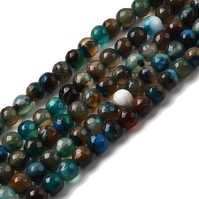Natural Agate Beads Strands G-C082-A01-02-01-1