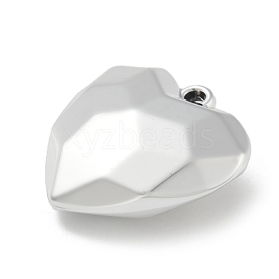 Plating Acrylic Pendants PACR-Q008-11S-1