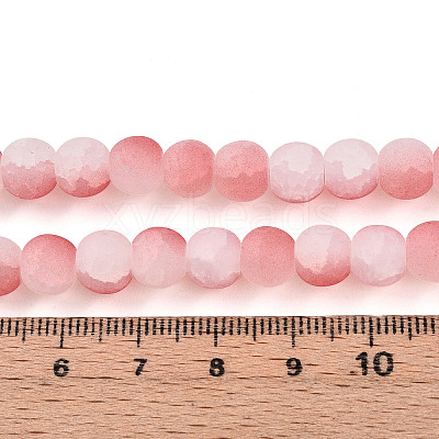 Crackle Glass Beads X1-GLAA-N009-8mm-03-1