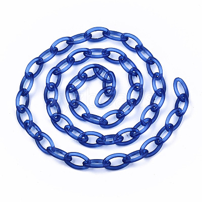 Handmade Transparent ABS Plastic Cable Chains X-KY-S166-001A-1