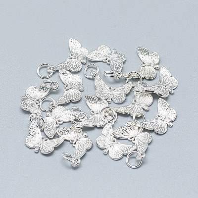 925 Sterling Silver Pendants STER-T002-74S-1