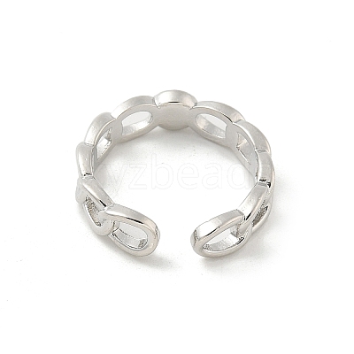 Brass Cup Peg Open Cuff Ring Settings LS-KK-G518-02P-03-1