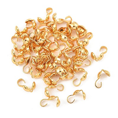 SHEGRACE Brass Bead Tips XGR0144G-137G-1