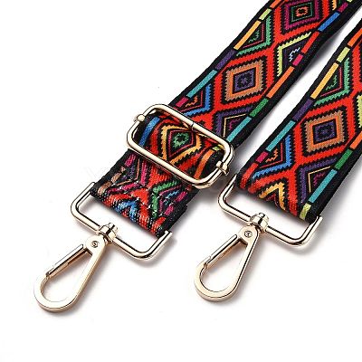 Adjustable Nylon Bag Chains Strap AJEW-P059-07-1