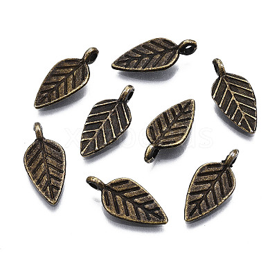 Tibetan Style Alloy Pendants TIBEB-P002-01AB-NF-1