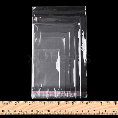300Pcs 6 Styles OPP Cellophane Top Self-adhesive Bags OPC-FS0001-04-1