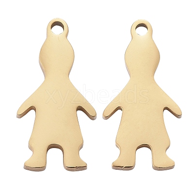 304 Stainless Steel Pendants STAS-I140-12G-1