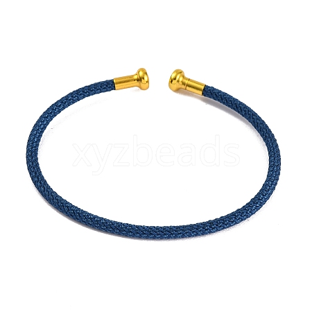 Braided Carbon Steel Wire Bracelet Making MAK-A017-B48-1