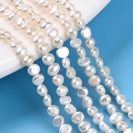 Natural Cultured Freshwater Pearl Beads Strands PEAR-N014-03D-1