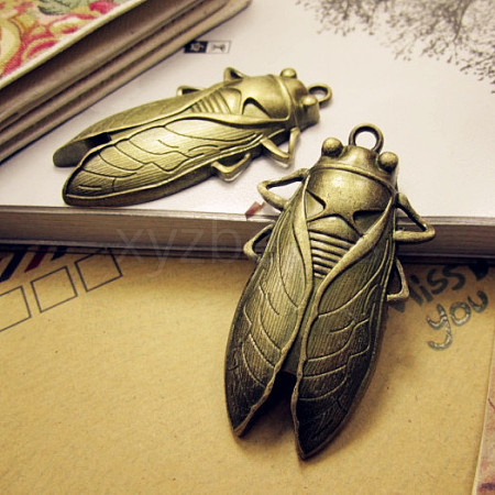 Tibetan Style Alloy Pendants PALLOY-N0118-113-1