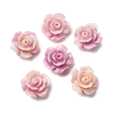 Synthetic Coral Dyed Carved Beads SH-CBAE713-03B-1