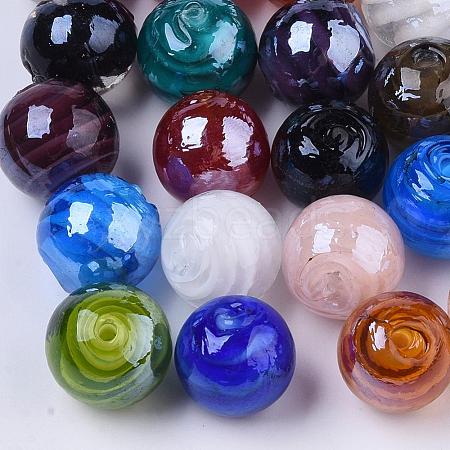 Handmade Lampwork Beads X-LAMP-S021-M-1