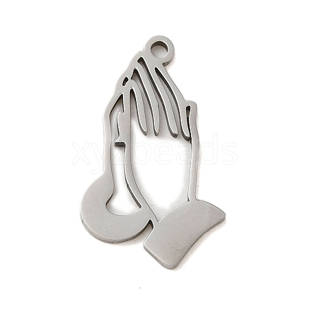 Non-Tarnish 304 Stainless Steel Pendants STAS-S123-03P-01-1