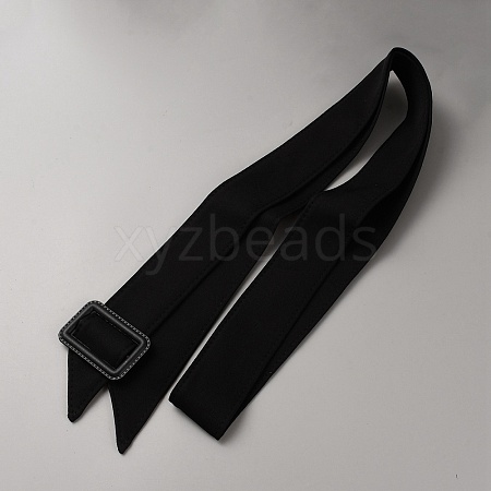 Tie a Knot Polyester Waist Belt with Plastic Buckle AJEW-WH20002-10C-1