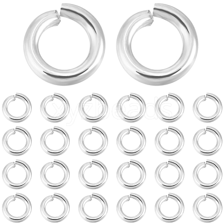 Beebeecraft 300Pcs 304 Stainless Steel Jump Rings STAS-BBC0004-98D-1