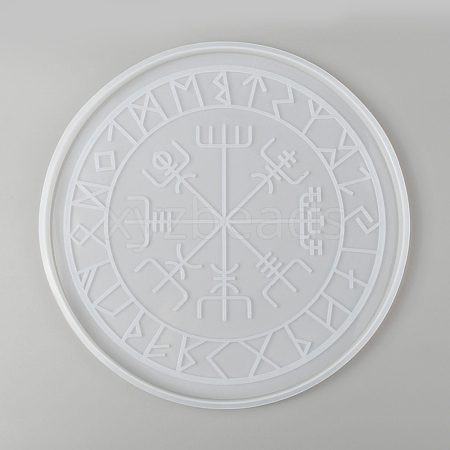 Rune Stones Divination Mat Silicone Molds DIY-P006-35-1