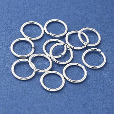 Brass Jump Rings KK-M165-7mm-01S-RS-1