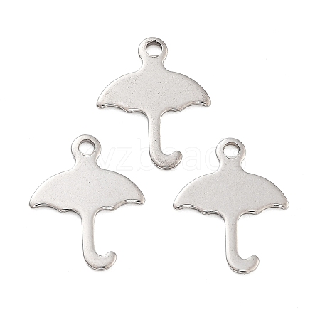 Non-Tarnish 201 Stainless Steel Charms STAS-U012-02P-1