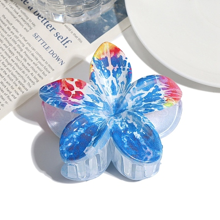 Resin Claw Hair Clips PW-WG7528A-04-1