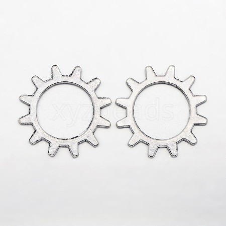 Tibetan Style Alloy Steampunk Pendants TIBEP-AB5031-AS-FF-1