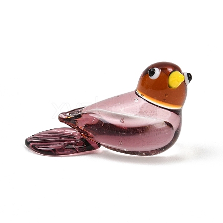 Handmade Lampwork Bird Figurine GL-CBAE714-03-1
