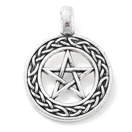 Tibetan Style Alloy Pendants FIND-I042-01AS-03-1