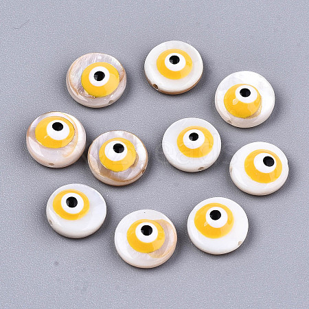 Natural Freshwater Shell Beads LS-SHEL-T018-10A-1