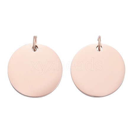 Ion Plating(IP) 304 Stainless Steel Pendants STAS-I311-32G-RG-1
