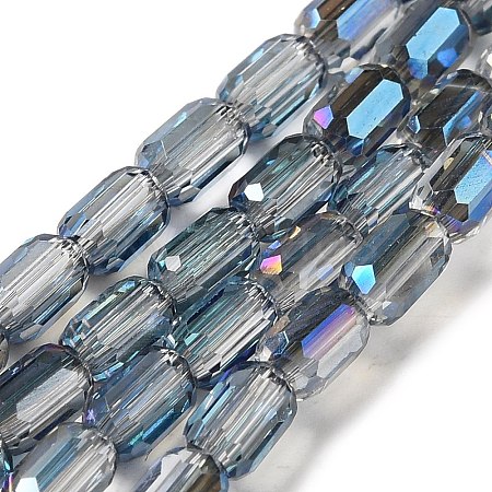 Electroplate Glass Beads Strands EGLA-D031-01-23-1