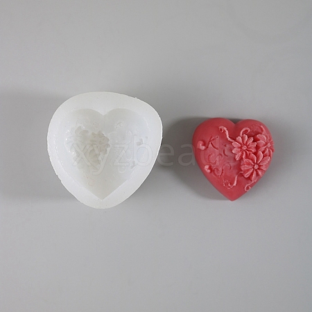 Valentine's Day Heart & Rose DIY Silicone Molds SIL-Z008-02C-1