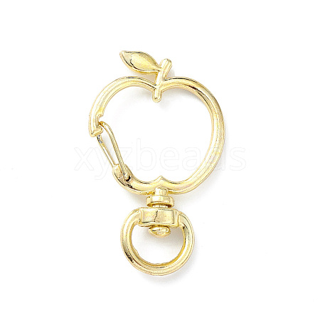 Apple Alloy Swivel Clasps FIND-L012-02LG-1