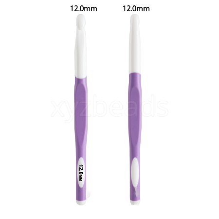 ABS Plastic Crochet Hooks Needles SENE-PW0003-095C-1