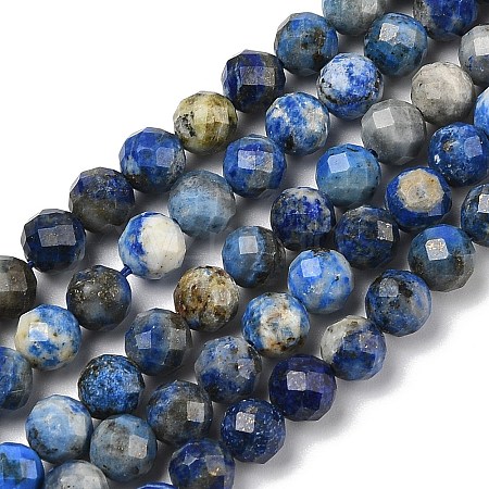 Natural Lapis Lazuli Beads Strands G-G189-D03-07-1