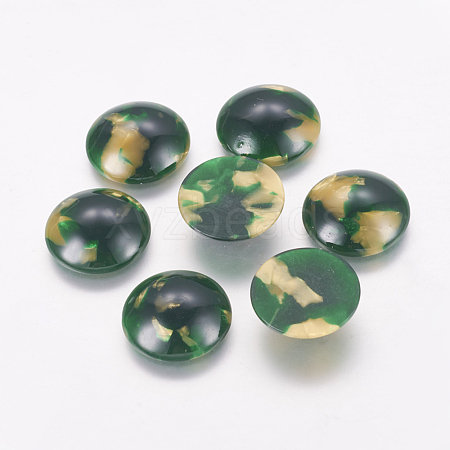 Cellulose Acetate(Resin) Cabochons X-KY-S075-007-1