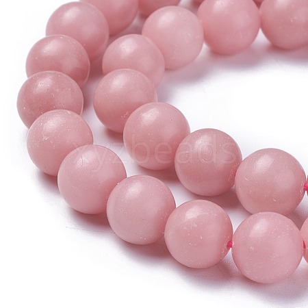 Natural Pink Opal Beads Strands G-G772-01-B-1