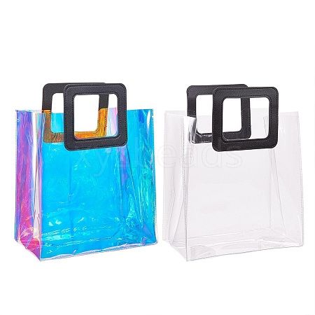 2 Colors PVC Laser Transparent Bag ABAG-SZ0001-06B-1