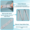 10 Yards Snap Button Tape OCOR-OC0001-65D-4