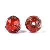 Handmade Gold Sand Lampwork Beads LAMP-N045-01B-07-2