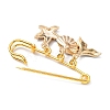 Marine Theme Pendant Alloy Enamel Brooches JEWB-BR00143-01-2